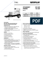 Caterpillar XQ20 Towable Diesel Generator Set