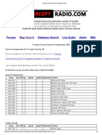 Yavapai County Scanner Frequencies (AZ)