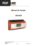 Manual de Manejo para El DDC420 Actual