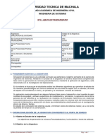 Syllabus Simulación de Sistemas 9no