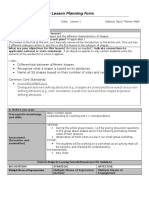 ED 345 Calvin College Lesson Planning Form