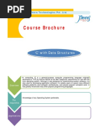 Course Brochure: C' With Data Structures