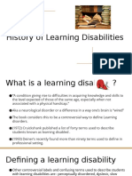 Specific Learning Disabilities