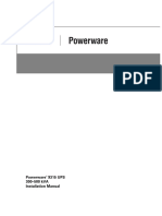 Powerware 9315 UPS 300-500 kVA Installation Manual