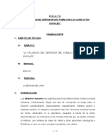 Ensayo Defensor Del Pueblo