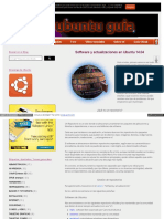 Software y Actualizaciones en Ubuntu 14.04