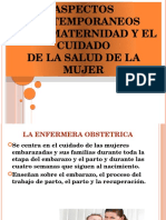 Antecedentes Del Cuidado de La Salud de La Mujer