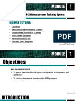 Introduction To MTS-86C Microprocessor Training System