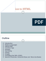 Lecture 02 HTML Basics