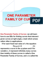 One Parameter Family of Curves