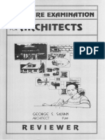 Salvan, George - Licensure Examination For Architects Reviewer