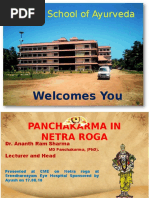 Panchakarma in Netra Roga