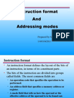 Instruction Format and Addressing Modes