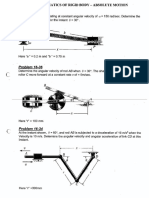 Kinematics of Rigid Body - Absolute Motion