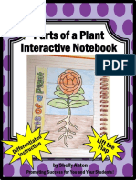 Parts of A Plant Foldable Word Work Activity