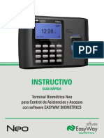 Guia Biometricos EasyWay Neo