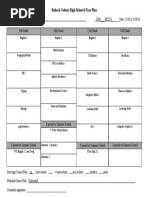 William Carroll 6 Year Plan