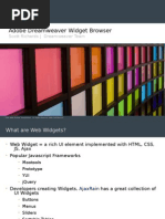 Adobe Dreamweaver Widget Browser: Scott Richards - Dreamweaver Team