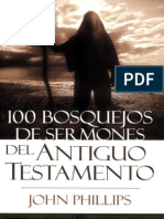 100 Bosquejos de Sermones Del Antiguo Testamento - 100ent Sermon Outlines (Spanish Edition) - John Phillips