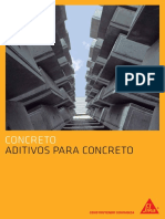 Brochure Aditivos para Concreto PDF