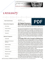 3D Digital Scanners - A High-Tech Approach To More Accurate Dental Impressions - ID - Dentalaegis