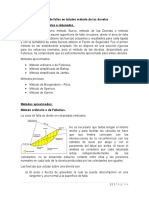 METODOS de Análisis de Fallas en Taludes Método de Las Dovelas