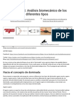 DOMINADAS - Análisis Biomecánico de Los Diferentes Tipos