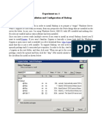 Hadoop Installation and Configuration