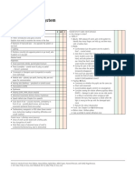 Central Nervous System: Checklist PMPF Checklist PMPF