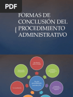 Formas de Conclusión Del