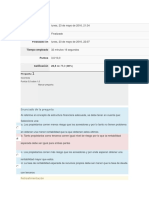 Quiz Finanzas II Intento