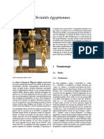 Divinités Égyptiennes PDF