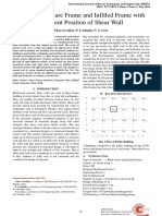 Analysis - ofBareFrame and Infilled Frame PDF