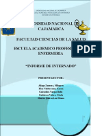 Informe Final de Internado de Enfermeria