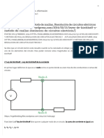 Leyes de Kirchhoff y Método de Mallas