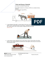 Dynamics (Work and Energy) Tutorial