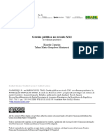 Gestão Pública No Século XXI e As Rreformas Pendentes