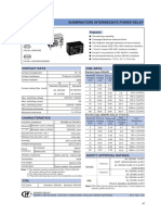 Subminiature Power Relay