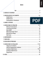 Manual de Operacion Mini Split Prime PDF