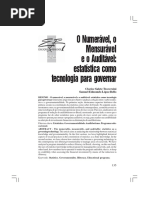 TRAVERSINI, Clarice Salete BELLO, Samuel Edmundo López - O Numerável, o Mensurável e o Auditável - Estatística Como Tecnologia para Governar