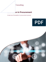 Innovation in Procurement