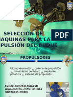 Selección de La Maquina para La Propulsion de Un Buque