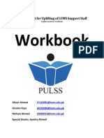 Workbook: Project For Uplifting of LUMS Support Staff