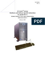 Hardware and Software Specific Instructions For Model P91 A