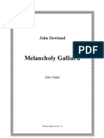 John Dowland: Melancholy Galliard