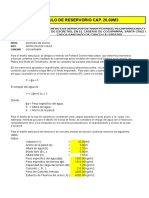 Calculo de Reservorio 20 M3