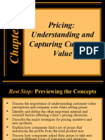 Pricing: Understanding and Capturing Customer Value