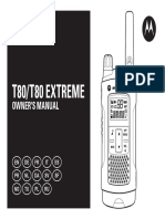 Motorola T80 T80Extreme Manuel