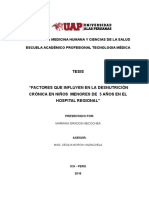 Tesis de Desnutricion Cronica Menores de 5 Años