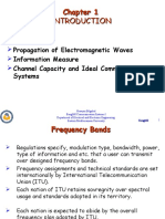 Propagation of Electromagnetic Waves Information Measure Channel Capacity and Ideal Communication Systems